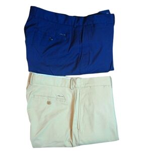 Ralph Lauren RLX Set 2 Blue/Khaki Tailored Fit‎ Performance Short 34